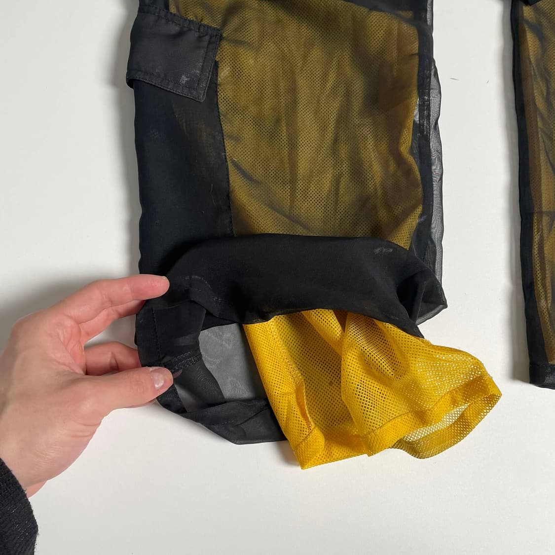 Versace sport 메쉬 폴리 더블 레이어드 팬츠 (italy) 상품이미지5