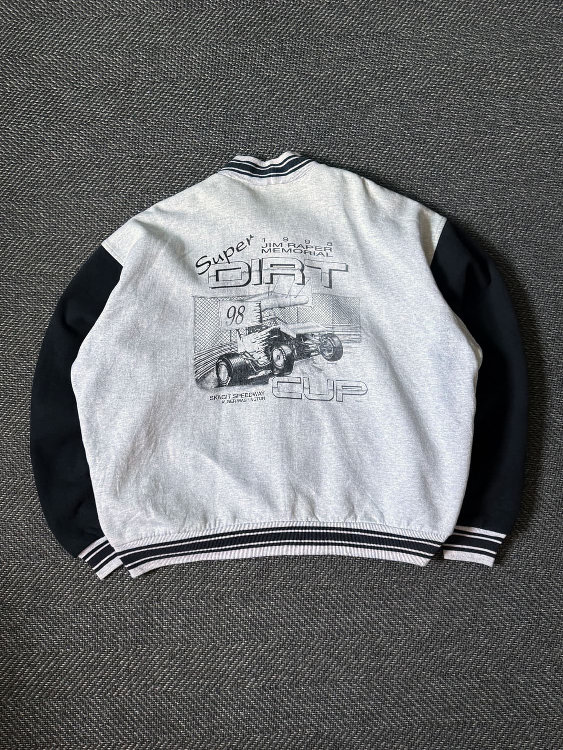 1998 DIRT CUP RACING 코튼 바시티 자켓 (110) 상품이미지6