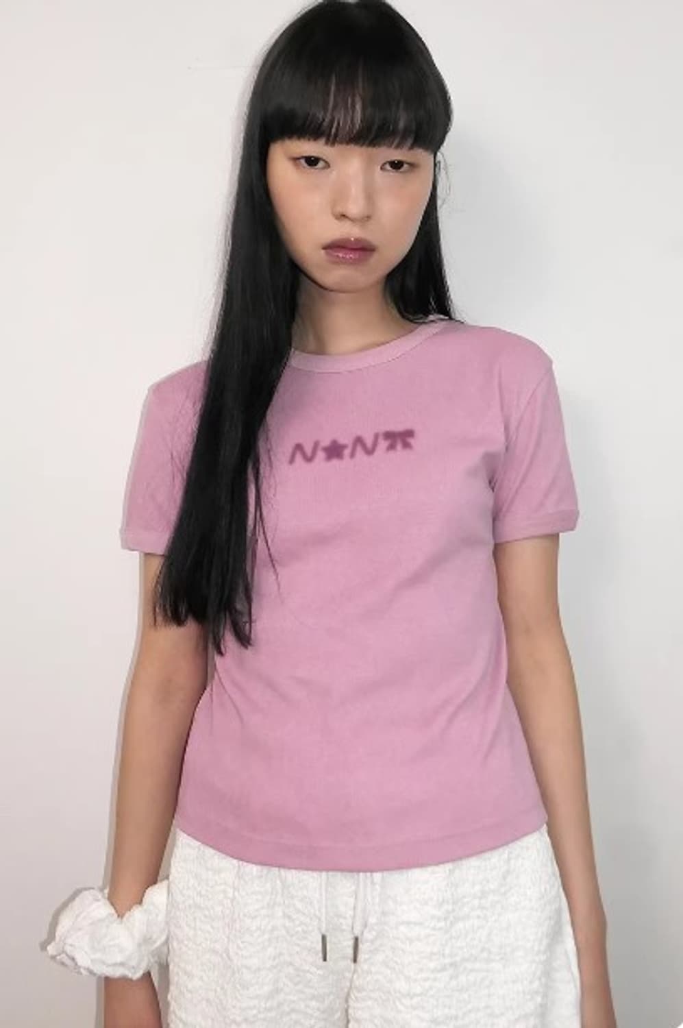 LOGO PIGMENT T-SHIRT - PINK 상품이미지4