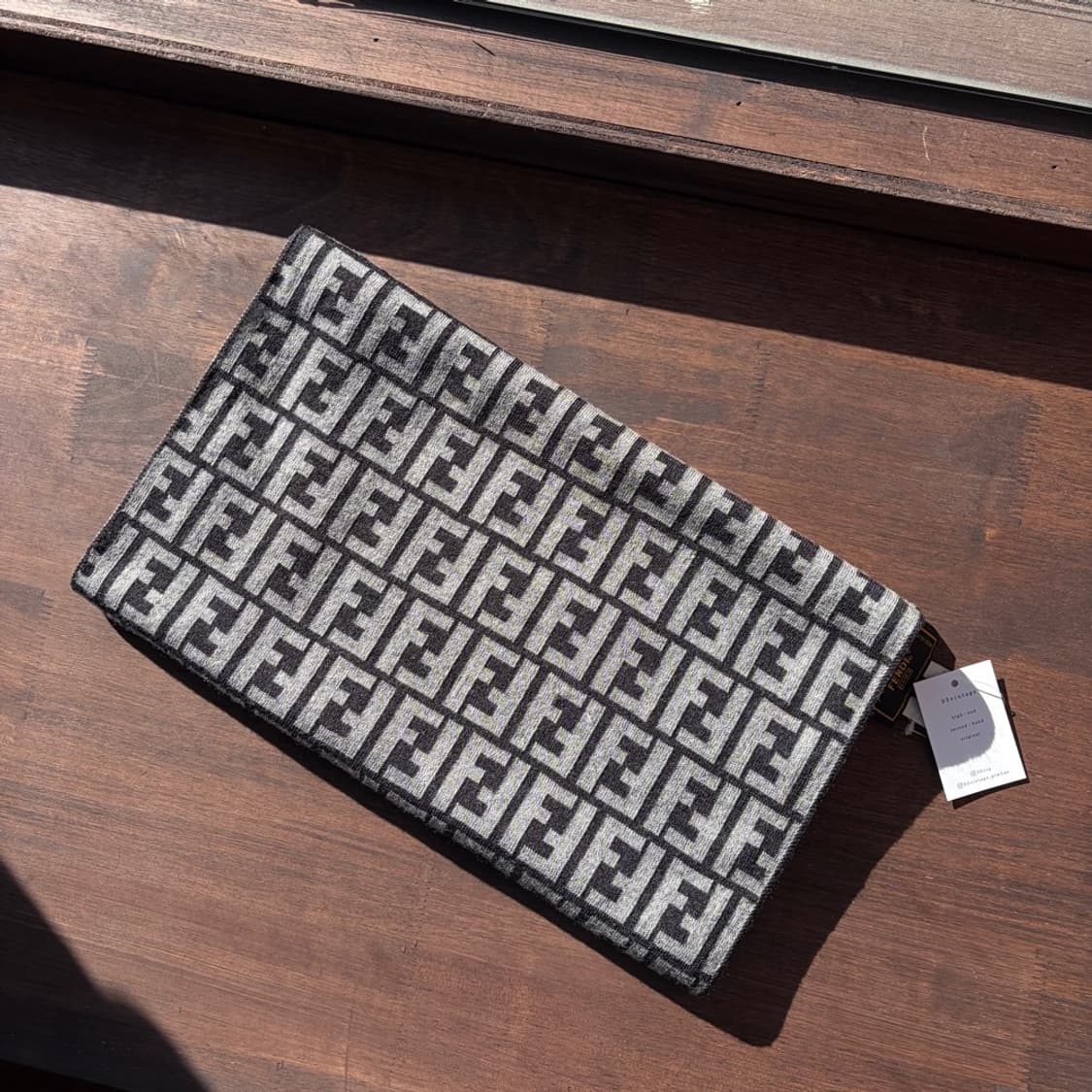 15497 - 펜디 주카 울 머플러 (버진 울 100%) 상품이미지1