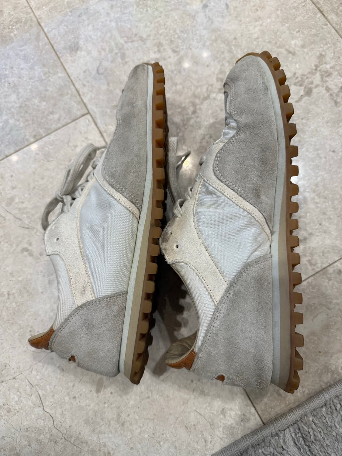 spalwart 스파워트 마라톤 스니커즈 아이보리/회색 43 상품이미지3