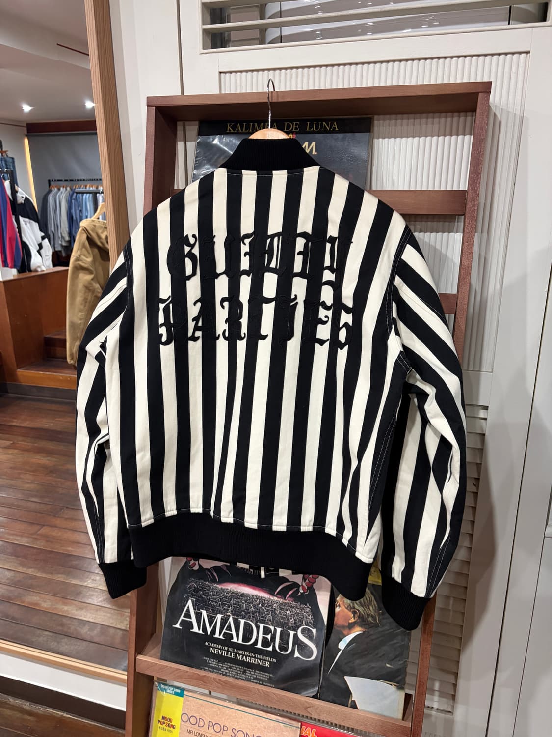 Wacko Maria 와코마리아 스트라이프 바시티 자켓  상품이미지1