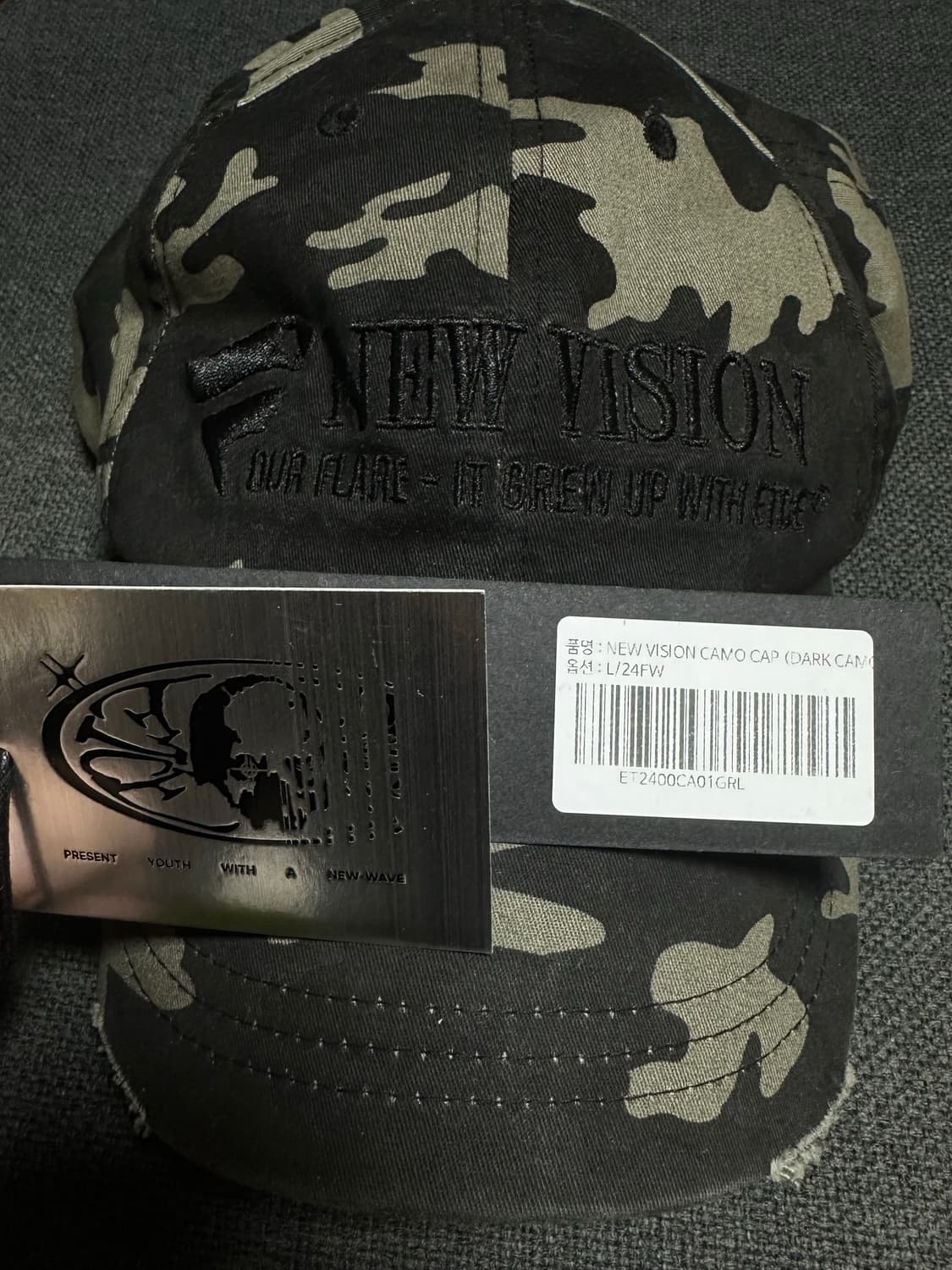 ETCE 볼캡[New vision camo cap (dark camo)] 상품이미지2