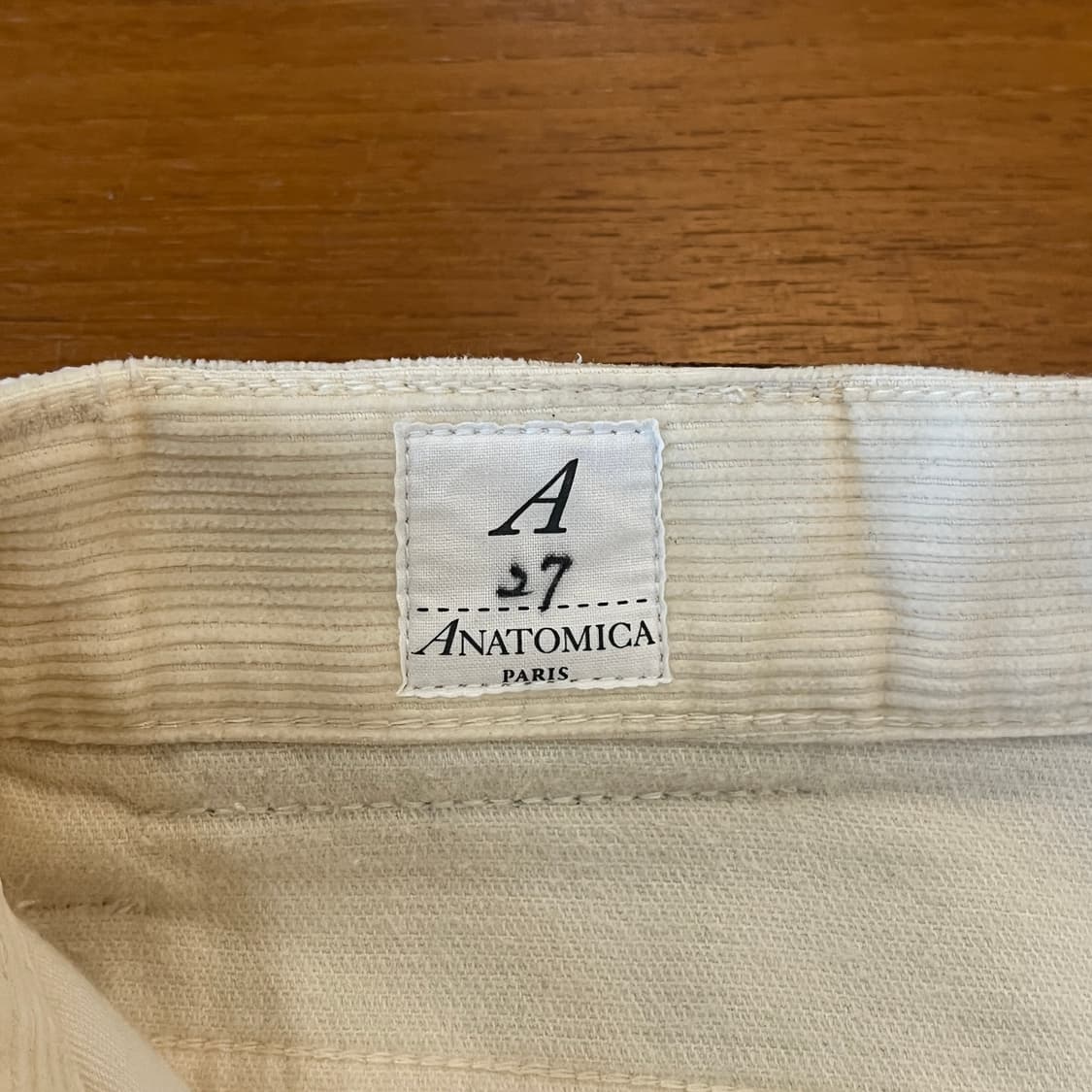 Anatomica Marilyn corduroy pant ( ~26 ) 상품이미지7