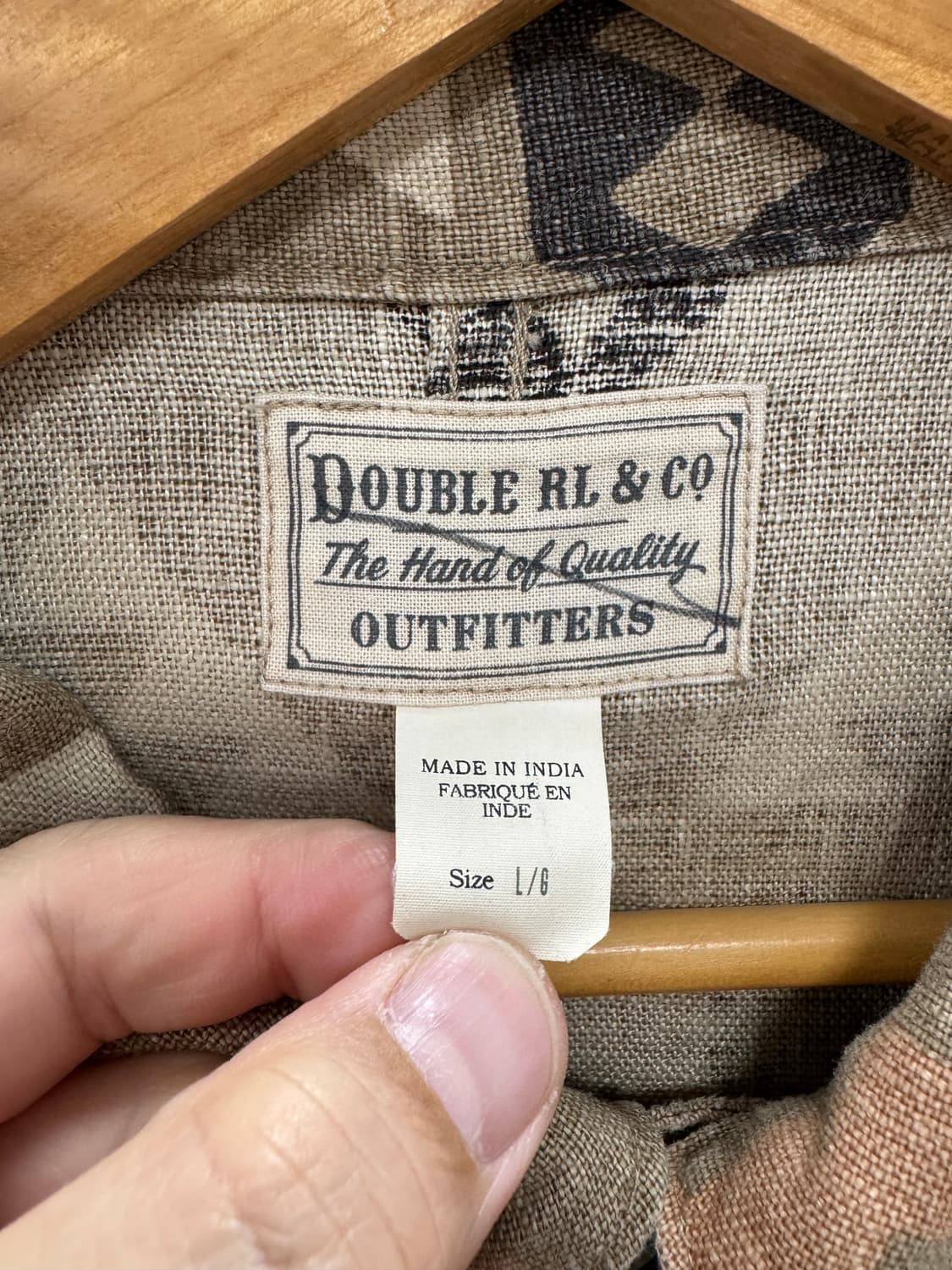 더블알엘 나바호 린넨 자켓 / L 상품이미지5