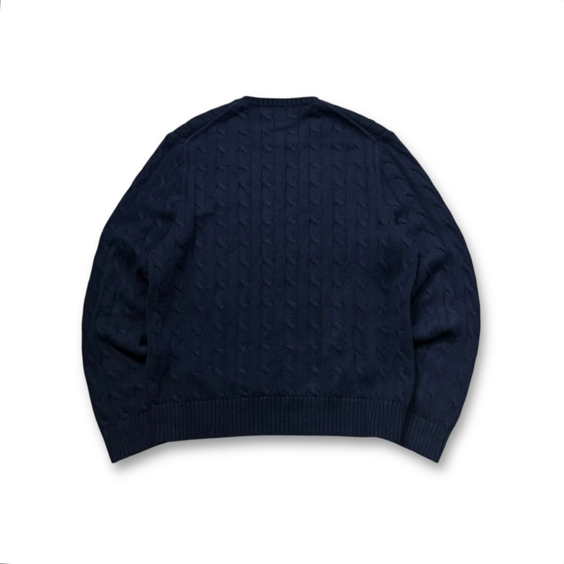 폴로 랄프로렌 네이비 케이블 니트 상품이미지2