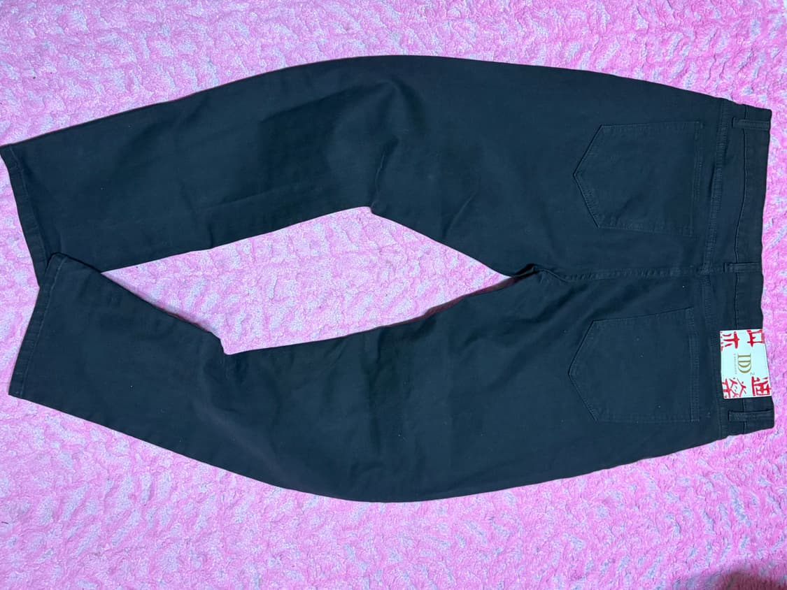 스트릿 패치 블랙 진 36 상품이미지3