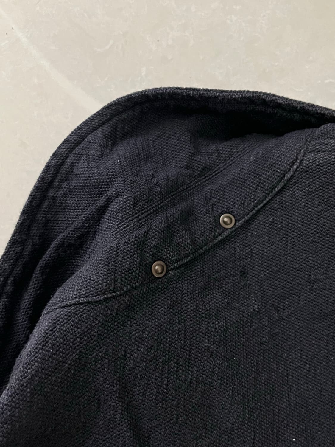 90s C.P. Company 네이비 더블 블레스트 자켓 상품이미지6