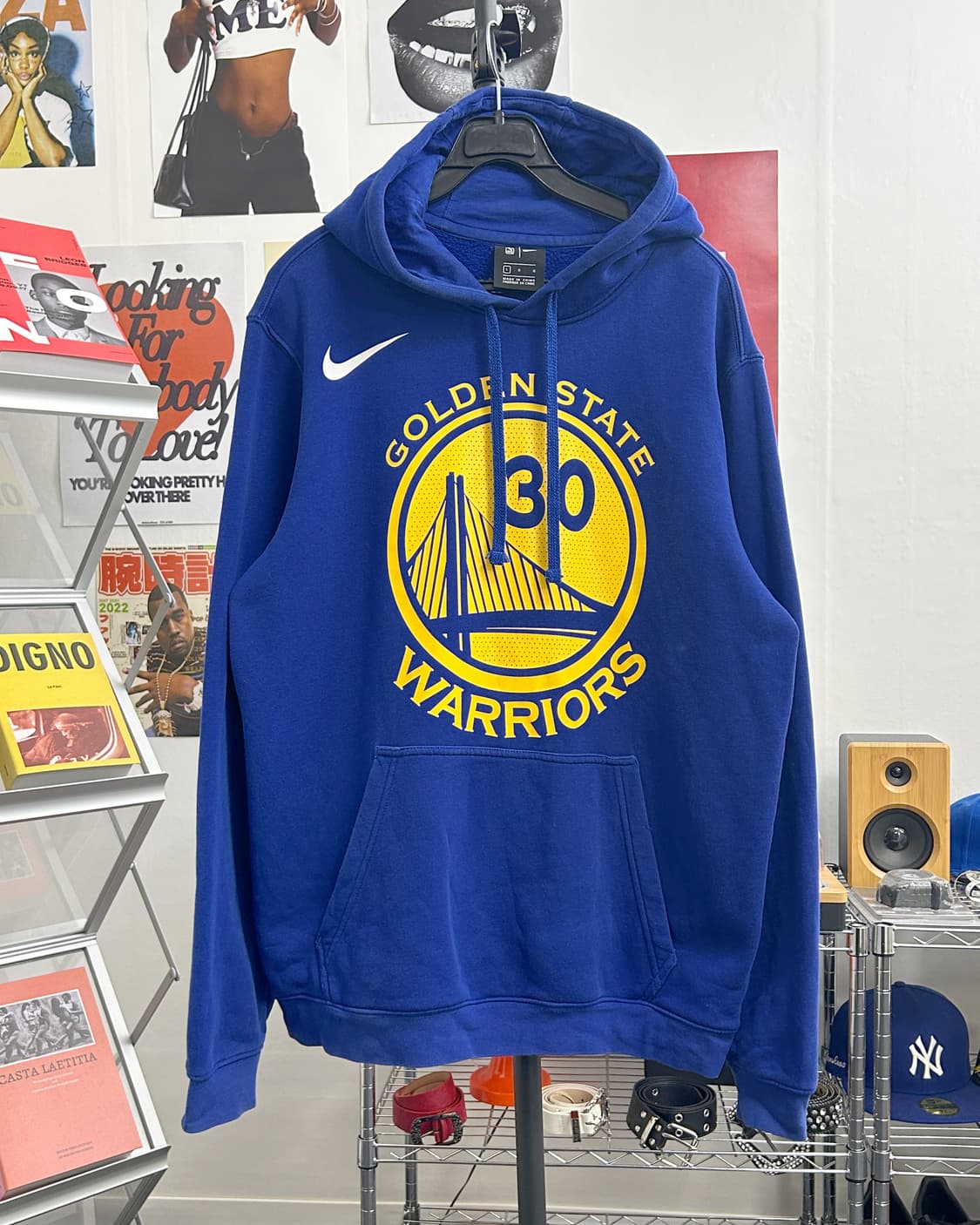 나이키 NBA 골스 커리 오버핏 후드티 상품이미지1