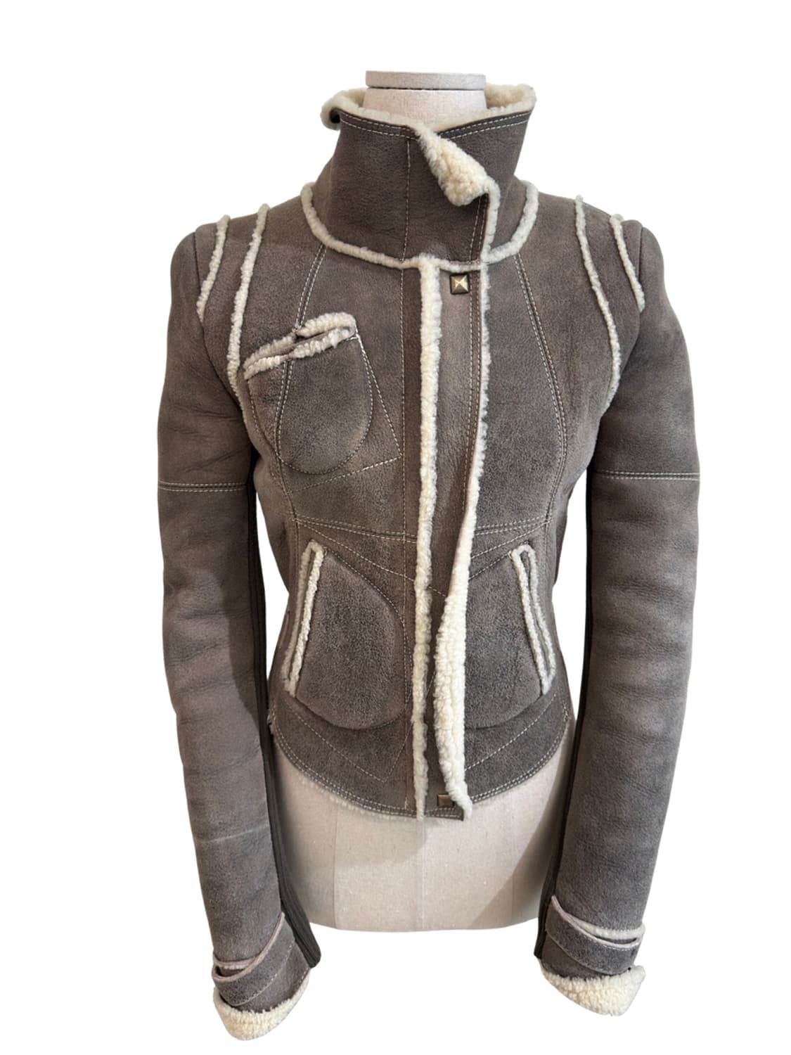 빈티지 양가죽 무스탕 상품이미지1