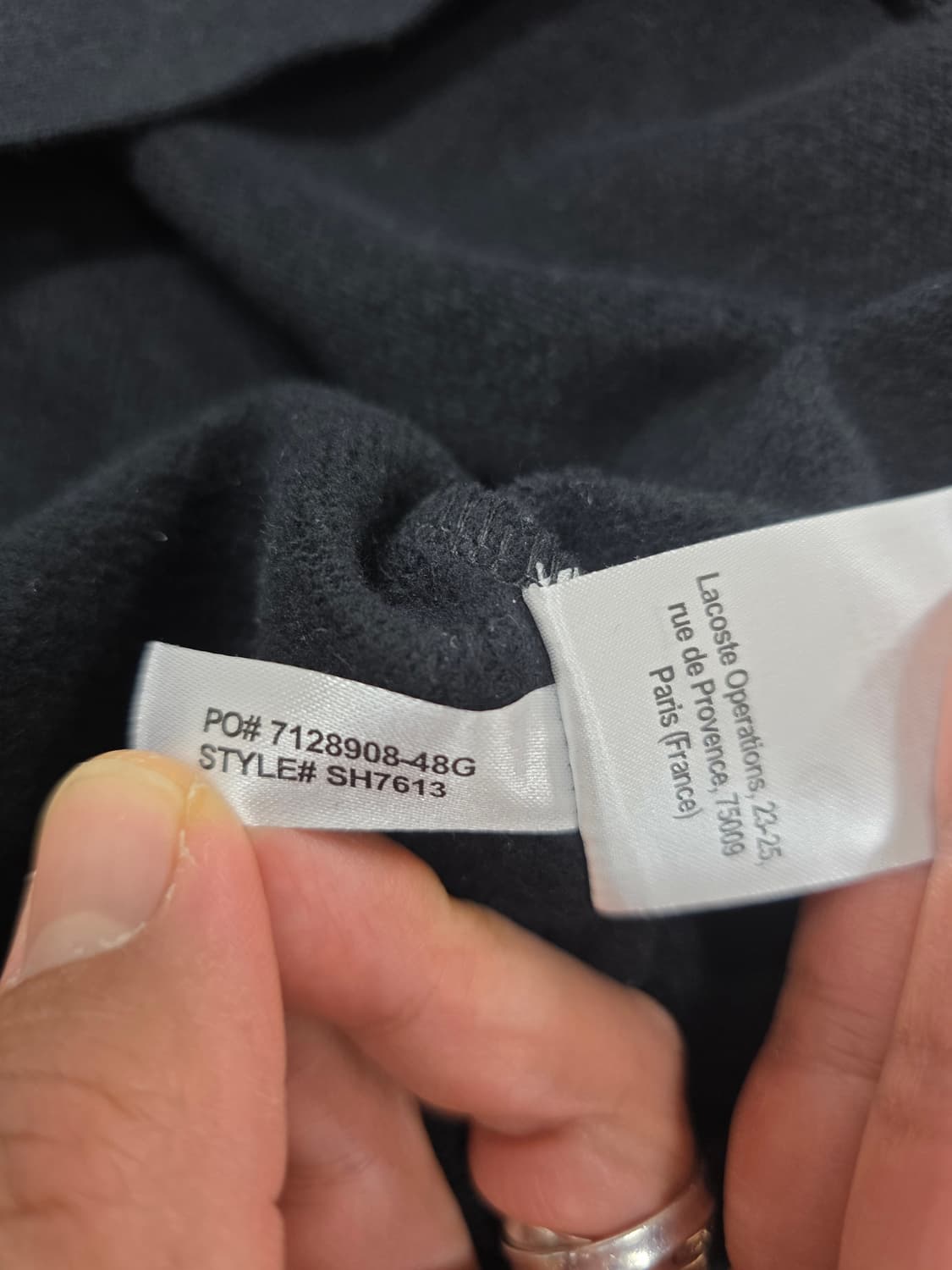 라코스테 맨투맨 M 상품이미지10