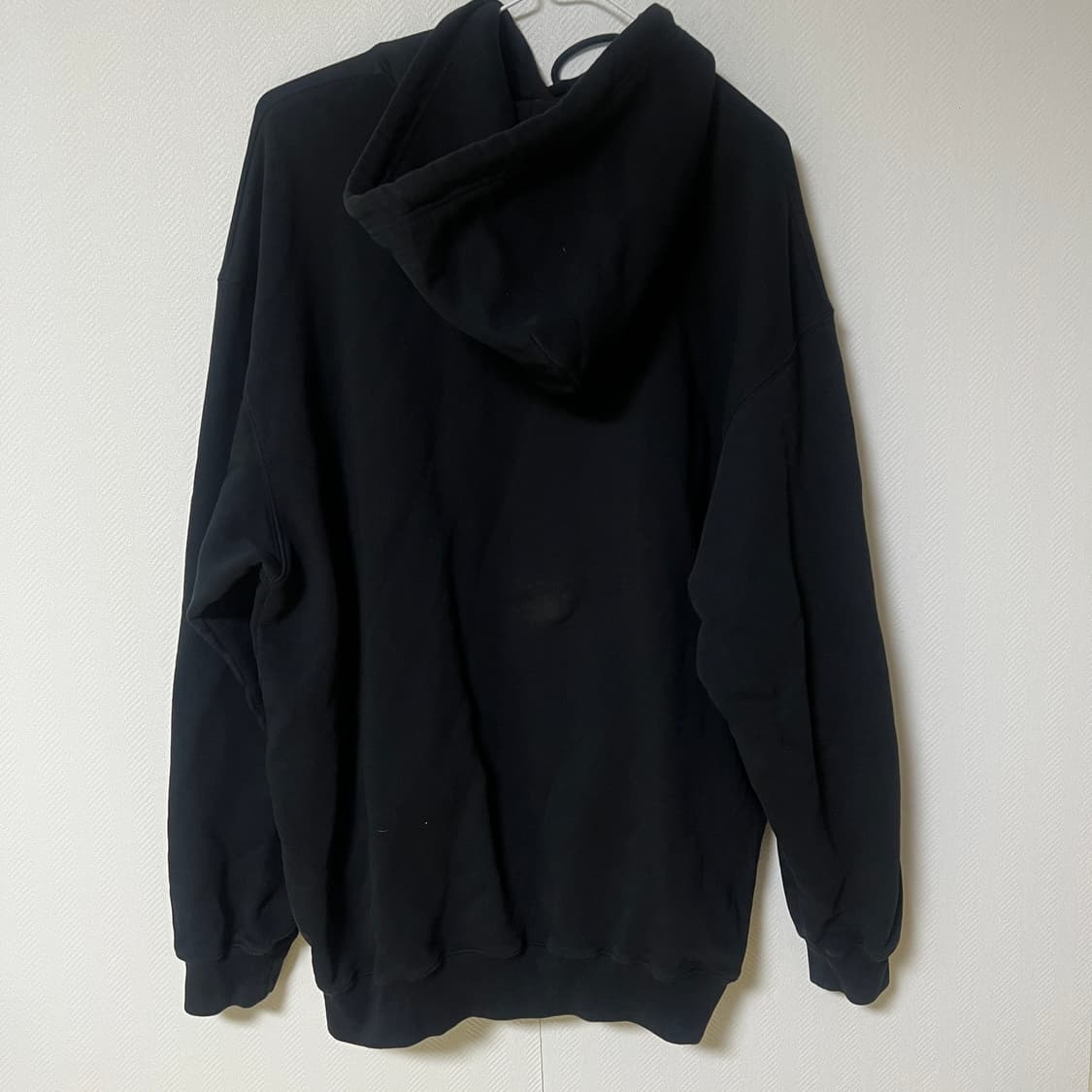 발렌시아가 레인보우 월계수 후드티 xl 상품이미지5