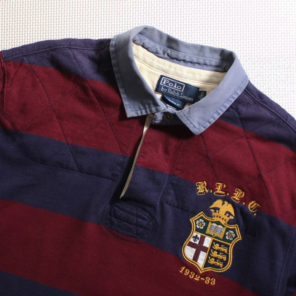 Polo 폴로 랄프로렌 스트라이프 크레스트 럭비셔츠  상품이미지3