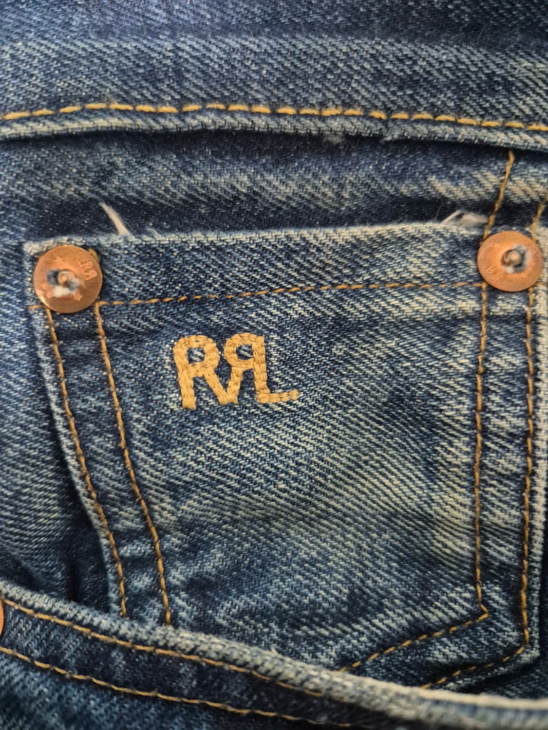 rrl 빈티지파이브포켓 빈파포 그랜드폴스 29/30 판매 상품이미지3