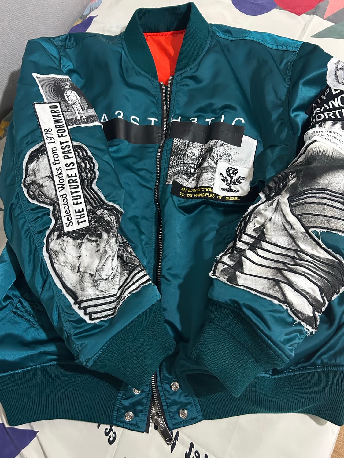 디젤 리버시블 봄버자켓 상품이미지3