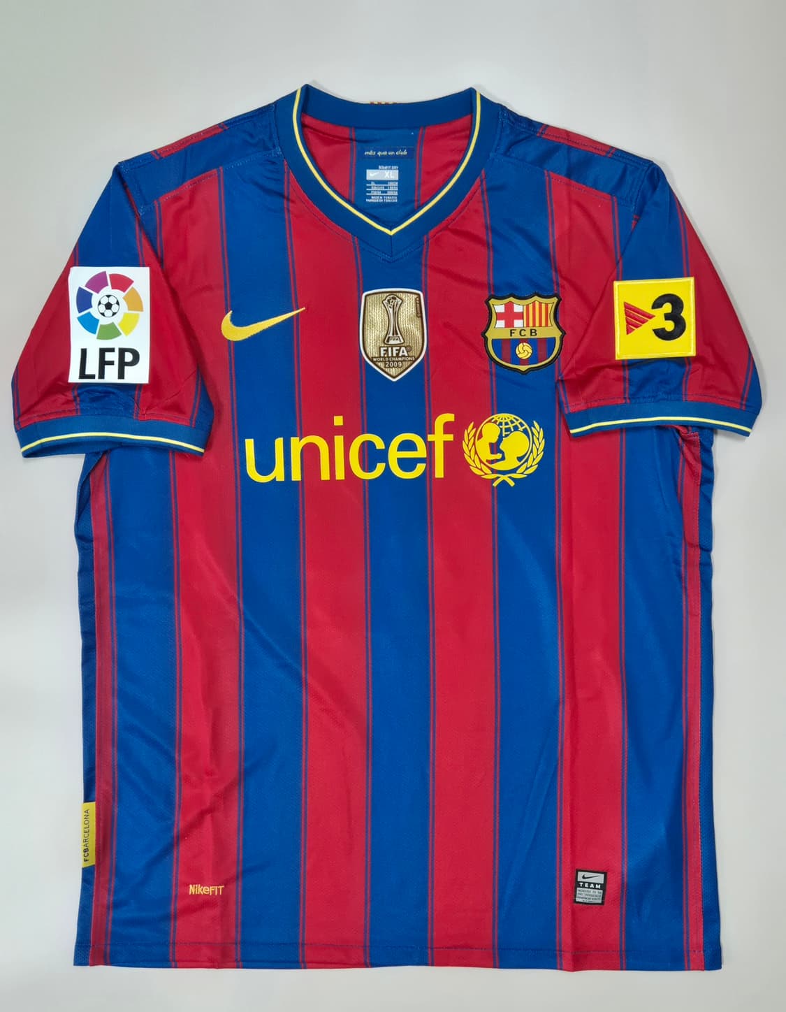 레트로)09-10 바르샤 홈 즐라탄 이브라히모비치 유니폼 XL 레플리카 상품이미지2