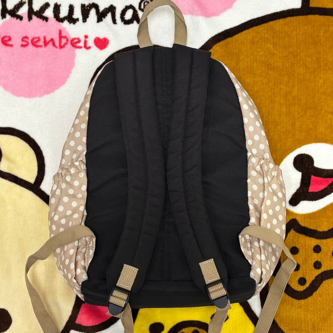 Olive des olive 밀크티 베이지 도트 백팩 상품이미지4