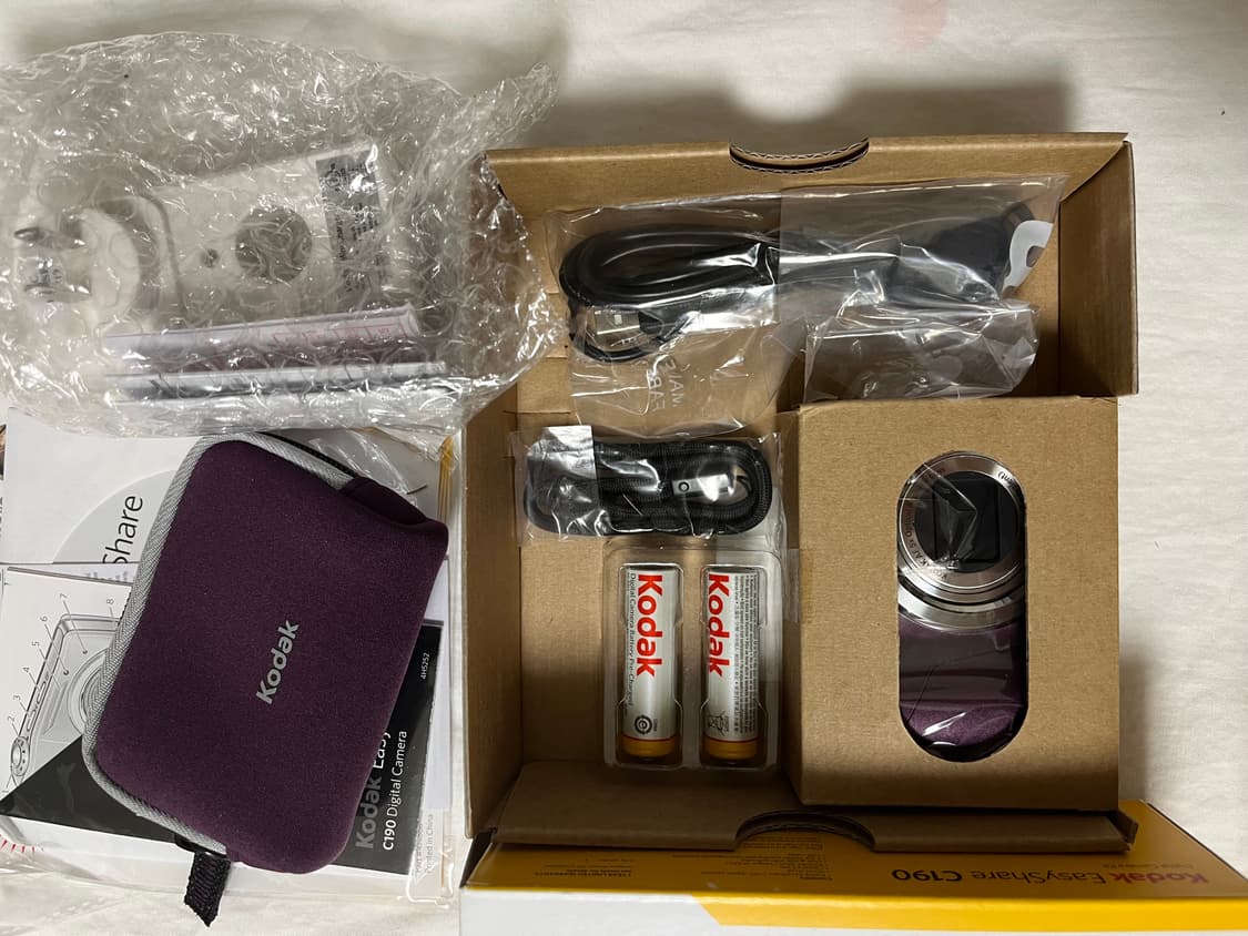 (새제품) 코닥 kodak c190  보라 상품이미지1