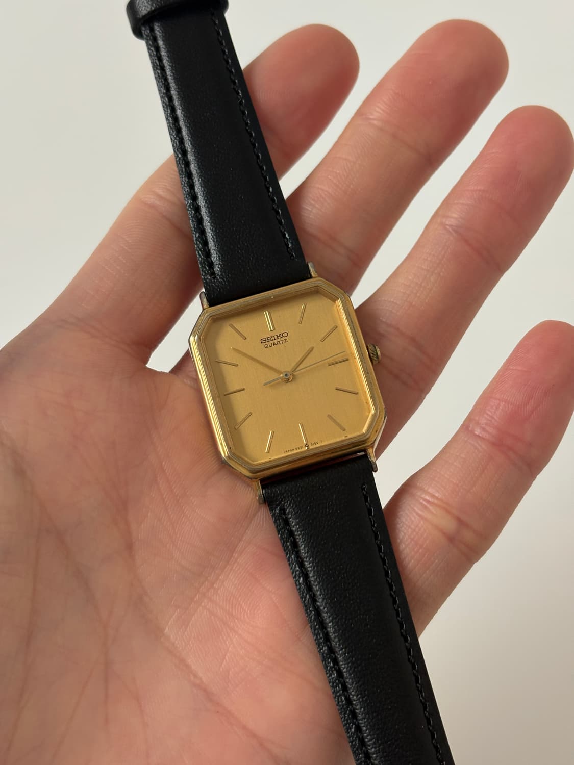 1980s Gold Square Quartz 상품이미지1