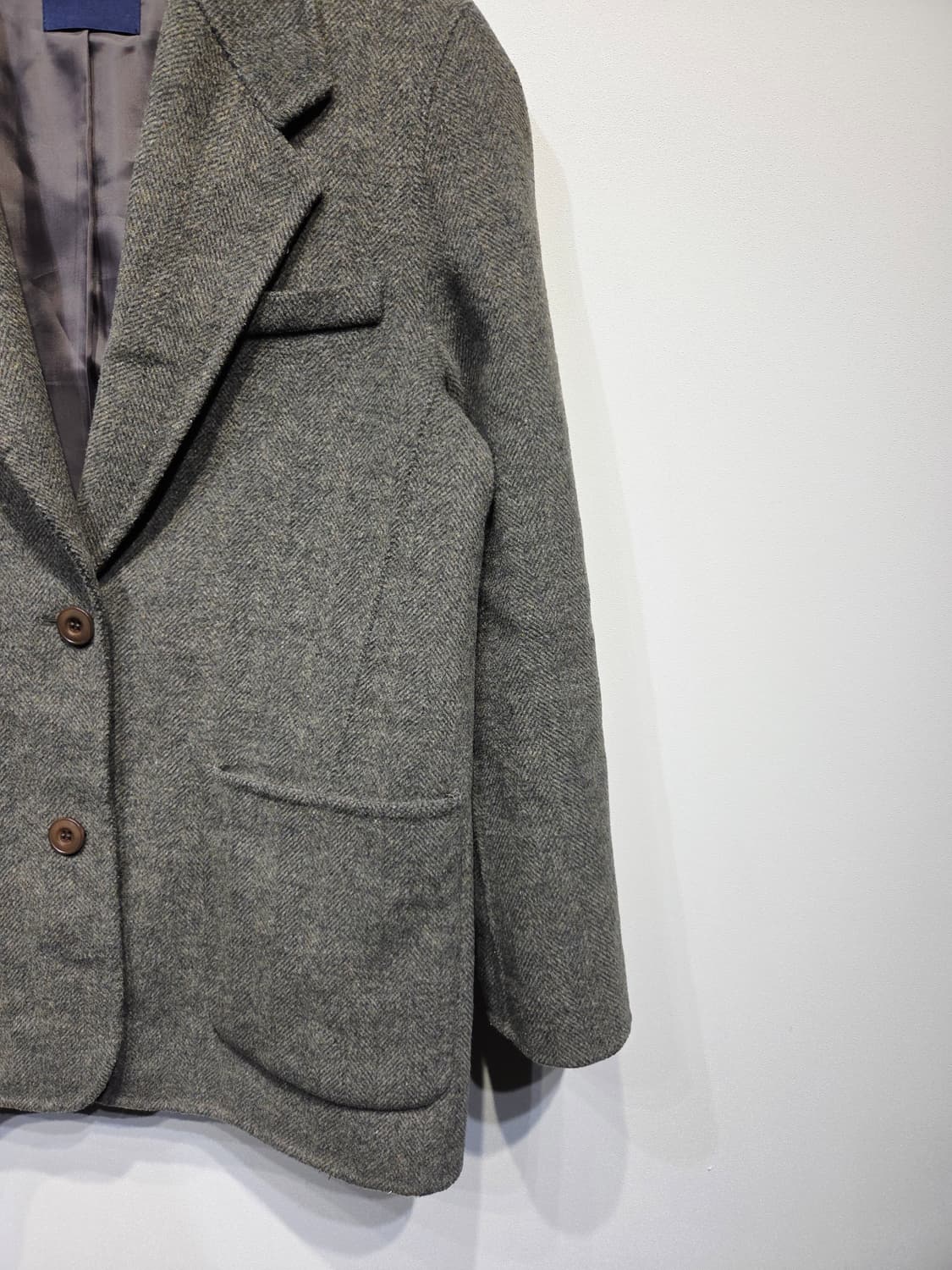 쉬즈미스 헤링본 울 자켓 상품이미지5