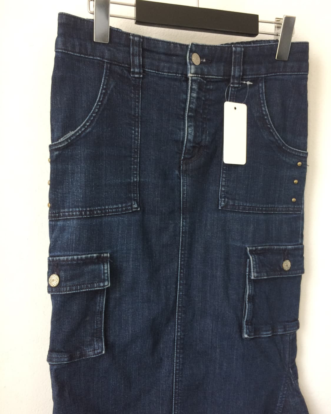 Denim cago skirt 상품이미지3