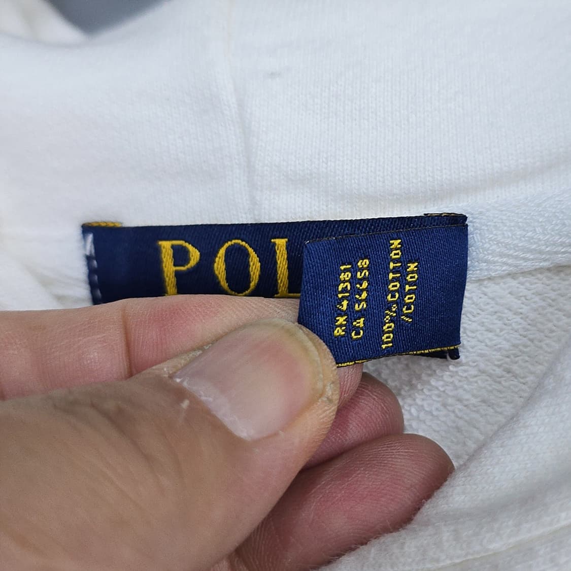 폴로 랄프로렌(polo ralph lauren) 로고 후드 맨투맨 S 상품이미지7