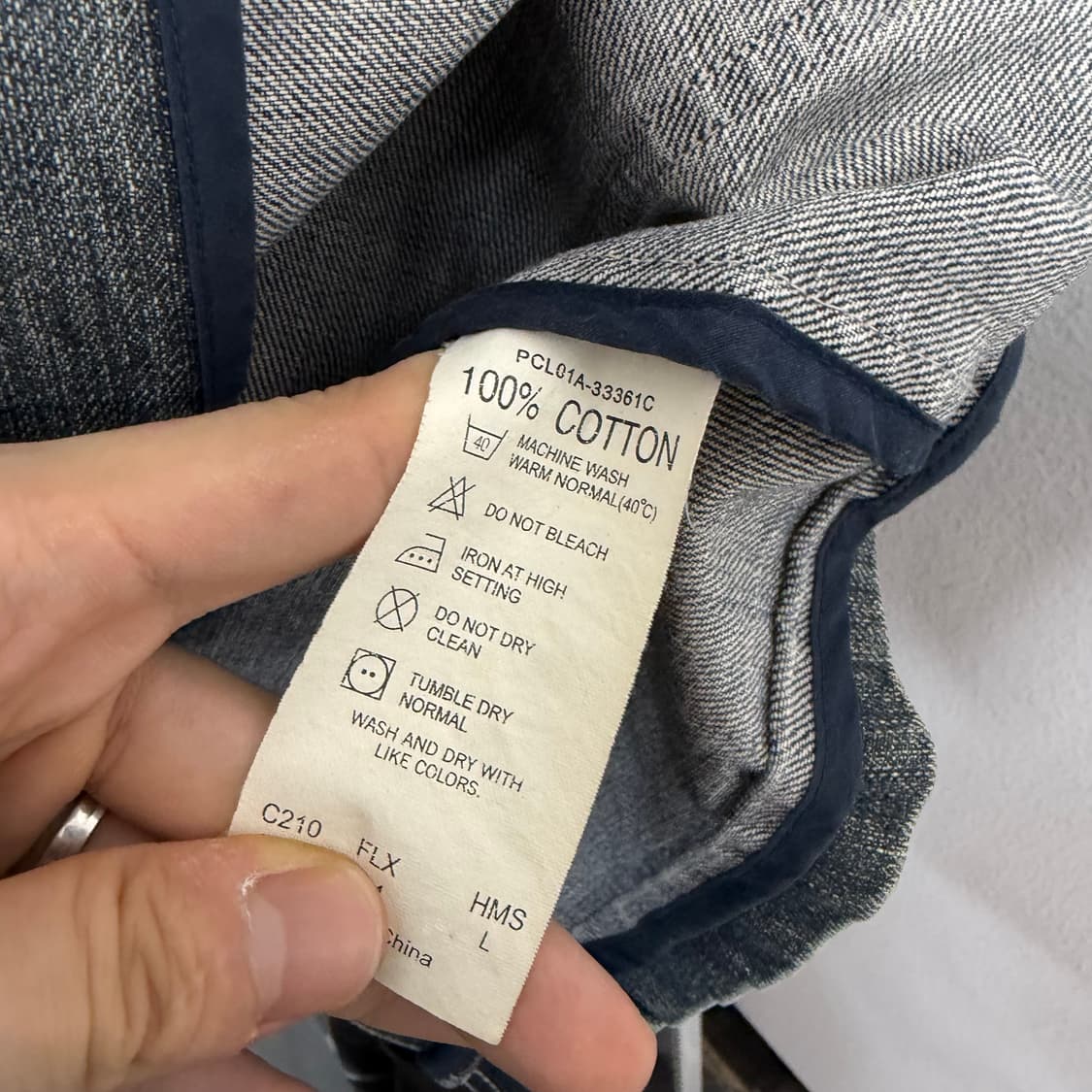 리바이스 워시드 데님 워크 블레이저 자켓 상품이미지8