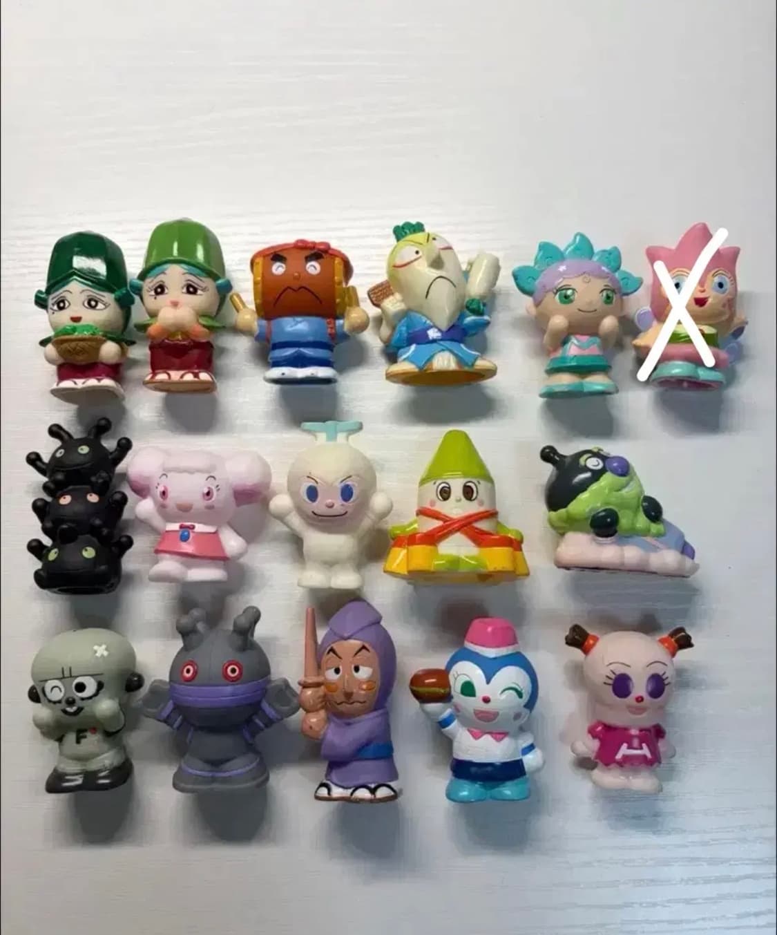 호빵맨 빈티지 손가락 피규어 상품이미지1