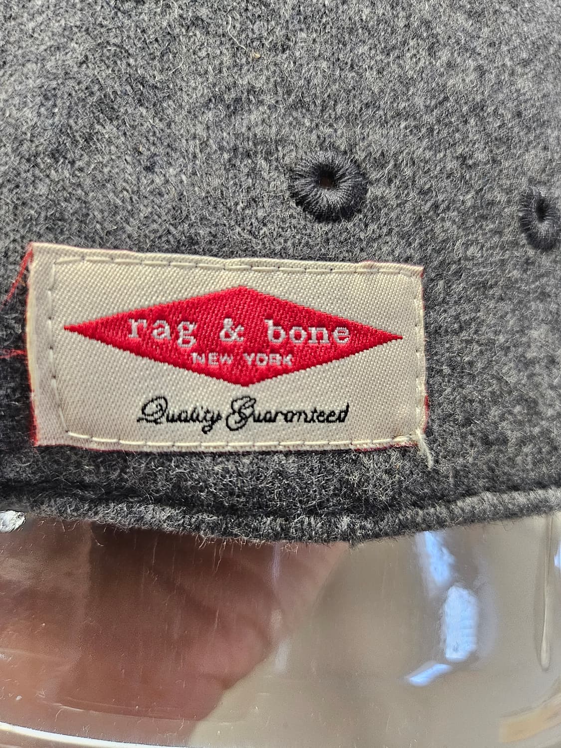 랙앤본(rag&bone) 울 블렌드 캠프캡 그레이 상품이미지5