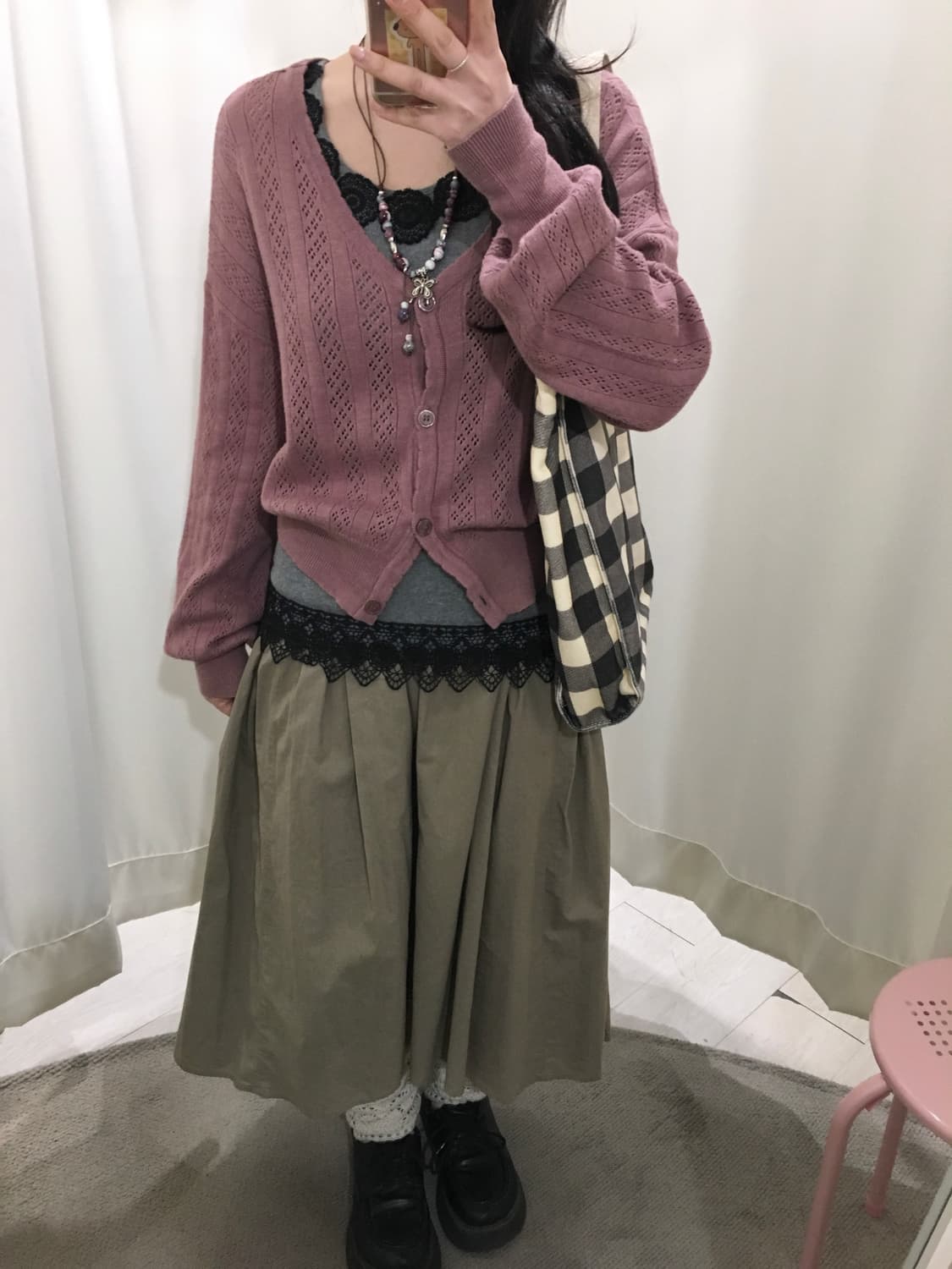 grape cake cardigan 상품이미지2