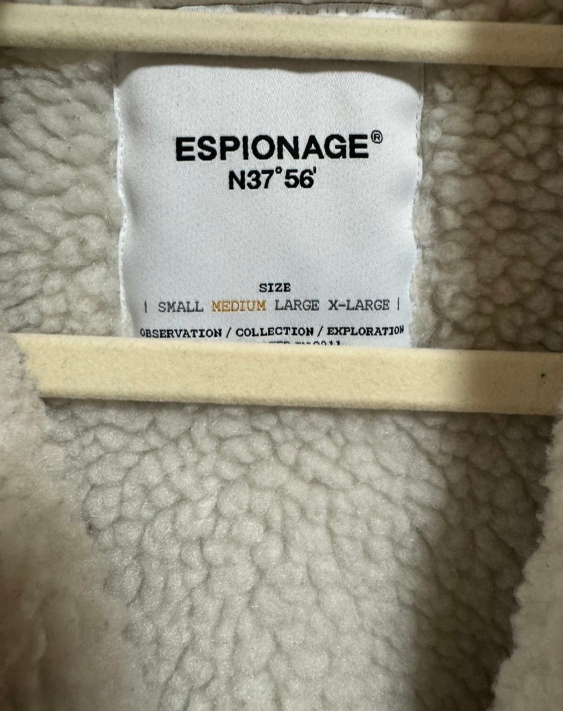 에스피오나지 코듀로이 쉐르파 자켓 상품이미지2