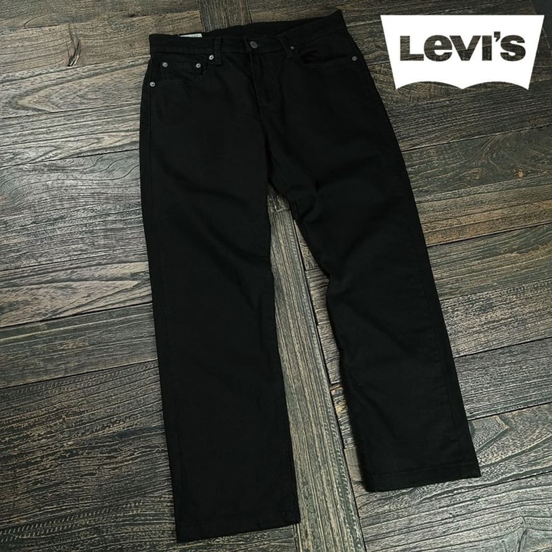 [리바이스] 프리미엄 502 슬림 스트레이트 블랙진 M20016 상품이미지1