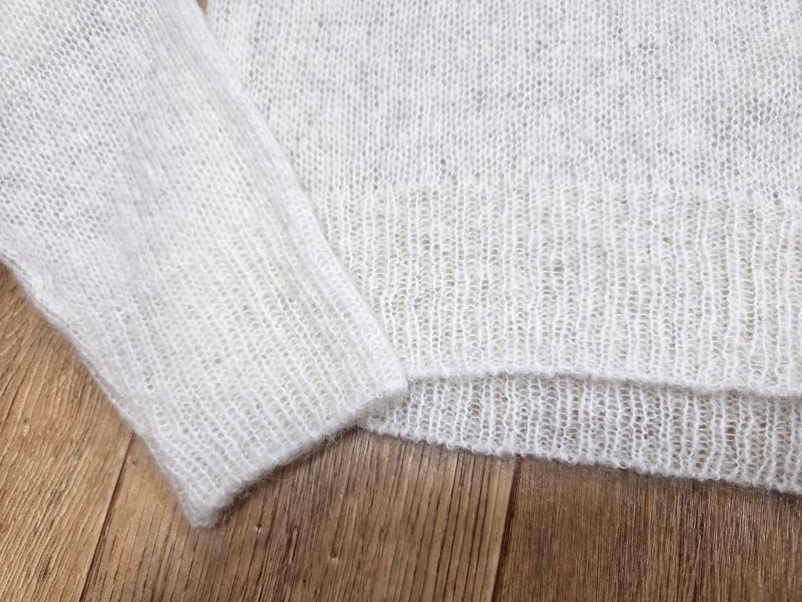 레이스(RRACE) V넥 알파카 울니트 프리사이즈 새상품 상품이미지6