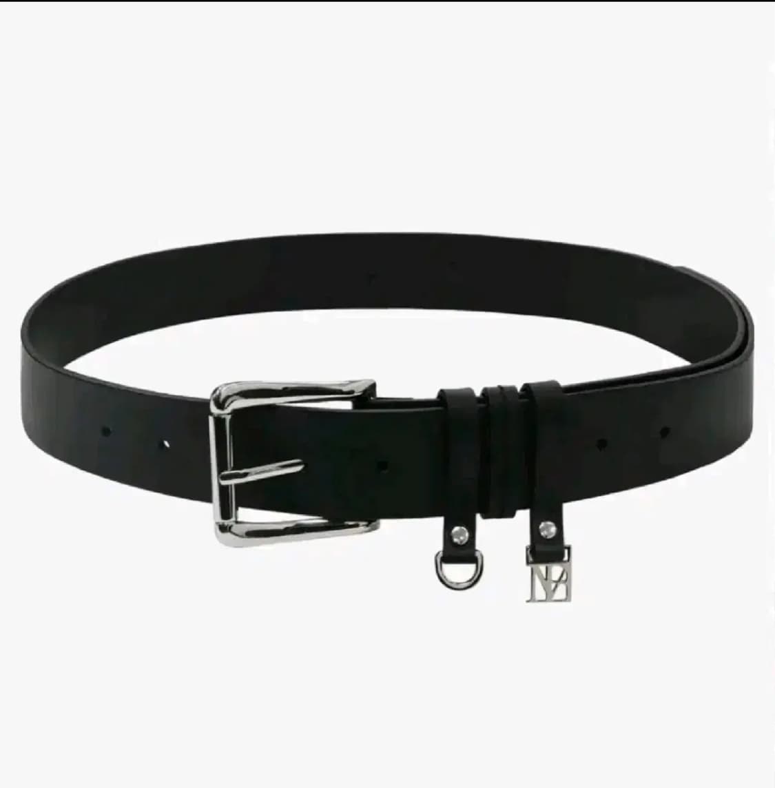 트리밍버드 레더 벨트 블랙 상품이미지1