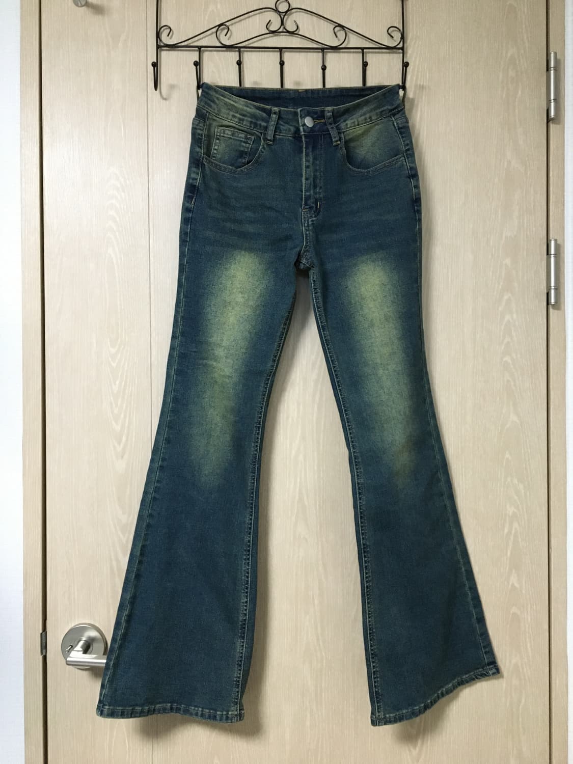 워싱 부츠컷 팬츠 상품이미지1