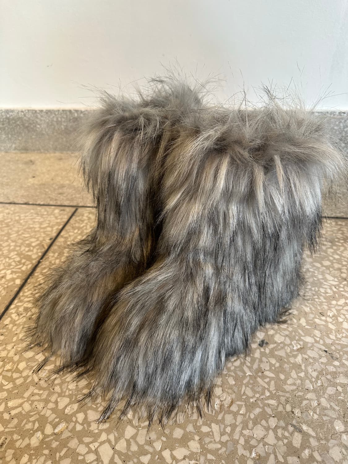 Vintage fur boots 상품이미지2