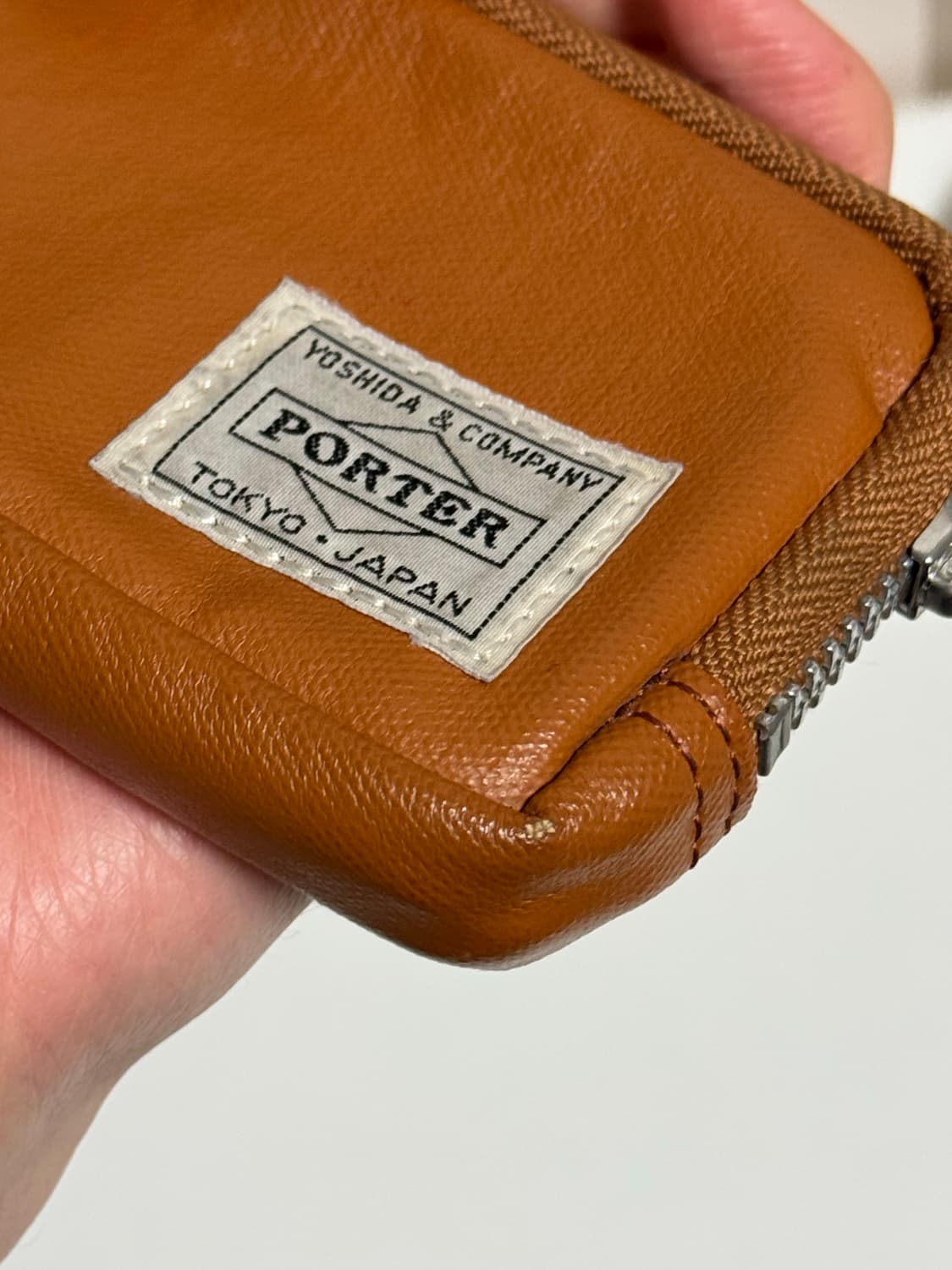 포터 멀티 코인케이스 카멜  상품이미지4
