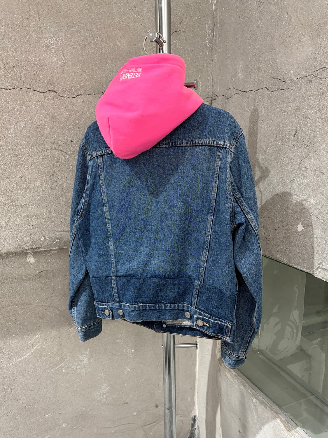 19ss 베트멍 x 리바이스 후드 데님 트러커 상품이미지4