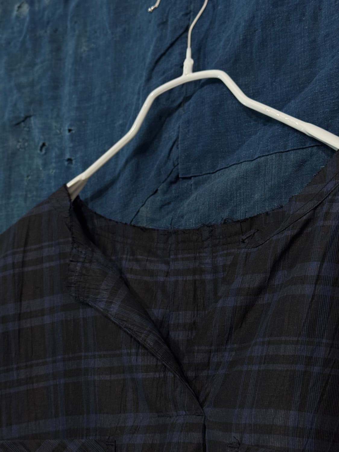 F ) Yohji Yamamoto Plaid Pocket Tunic 상품이미지7