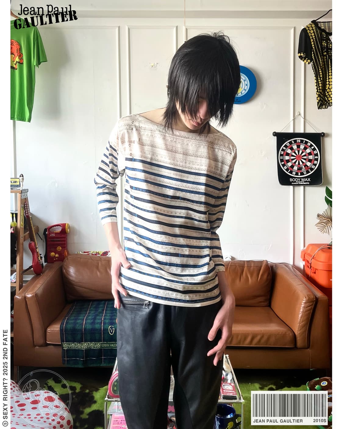 2010's Jean Paul Gaultier Ruler T-Shirt 상품이미지1