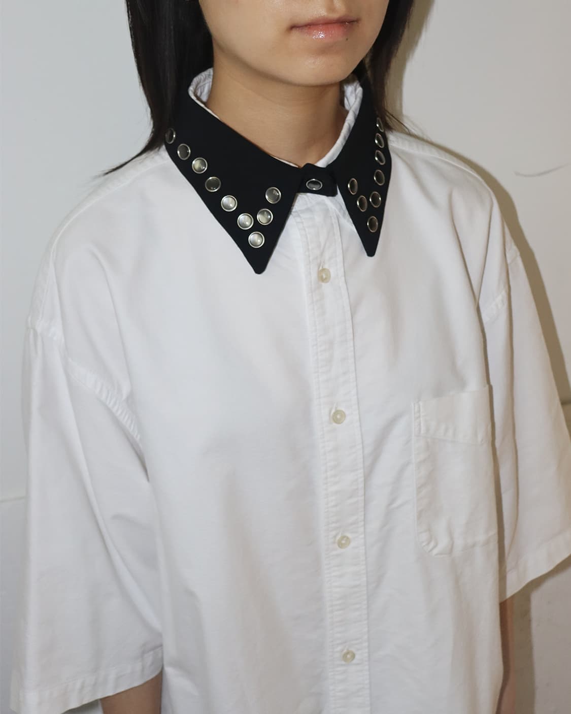 N°21 스터드 카라 상품이미지1