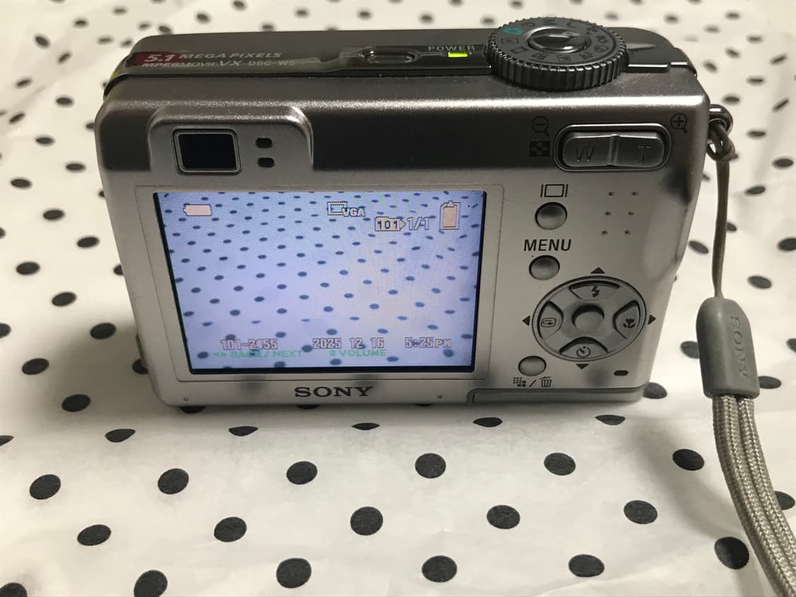 소니 dsc-w5 cyber shot 사이버샷 빈티지 디카 상품이미지3