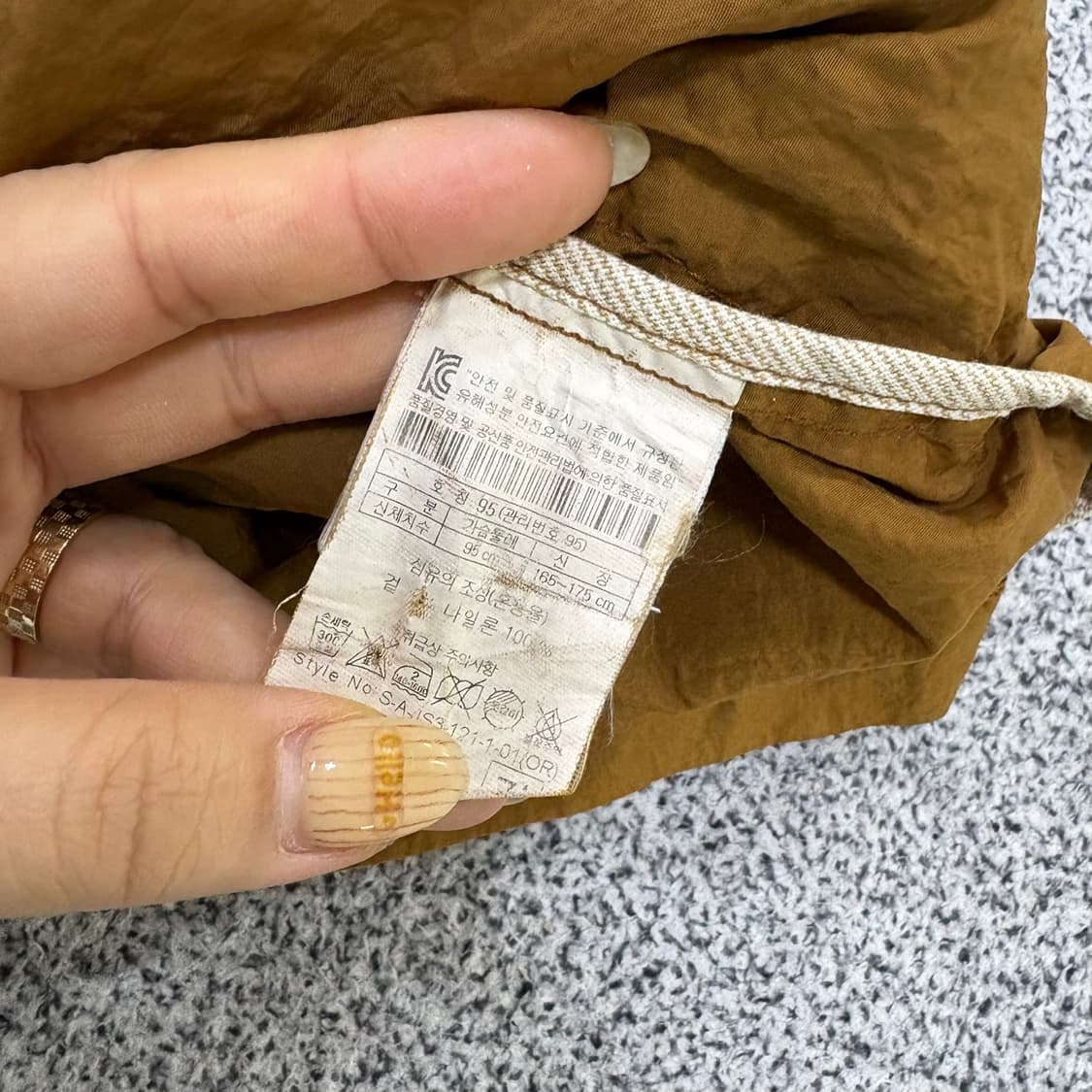 95 시리즈 후드 바람막이 야상 0427J 상품이미지6