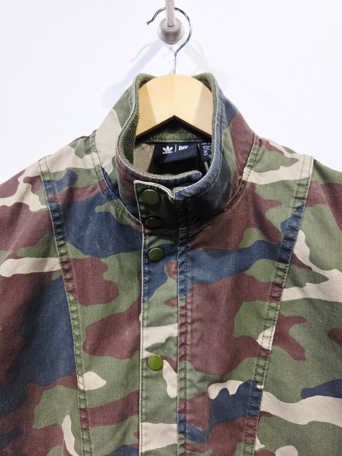 아디다스 x 아이비파크 키즈 카모 캔버스 자켓 상품이미지3