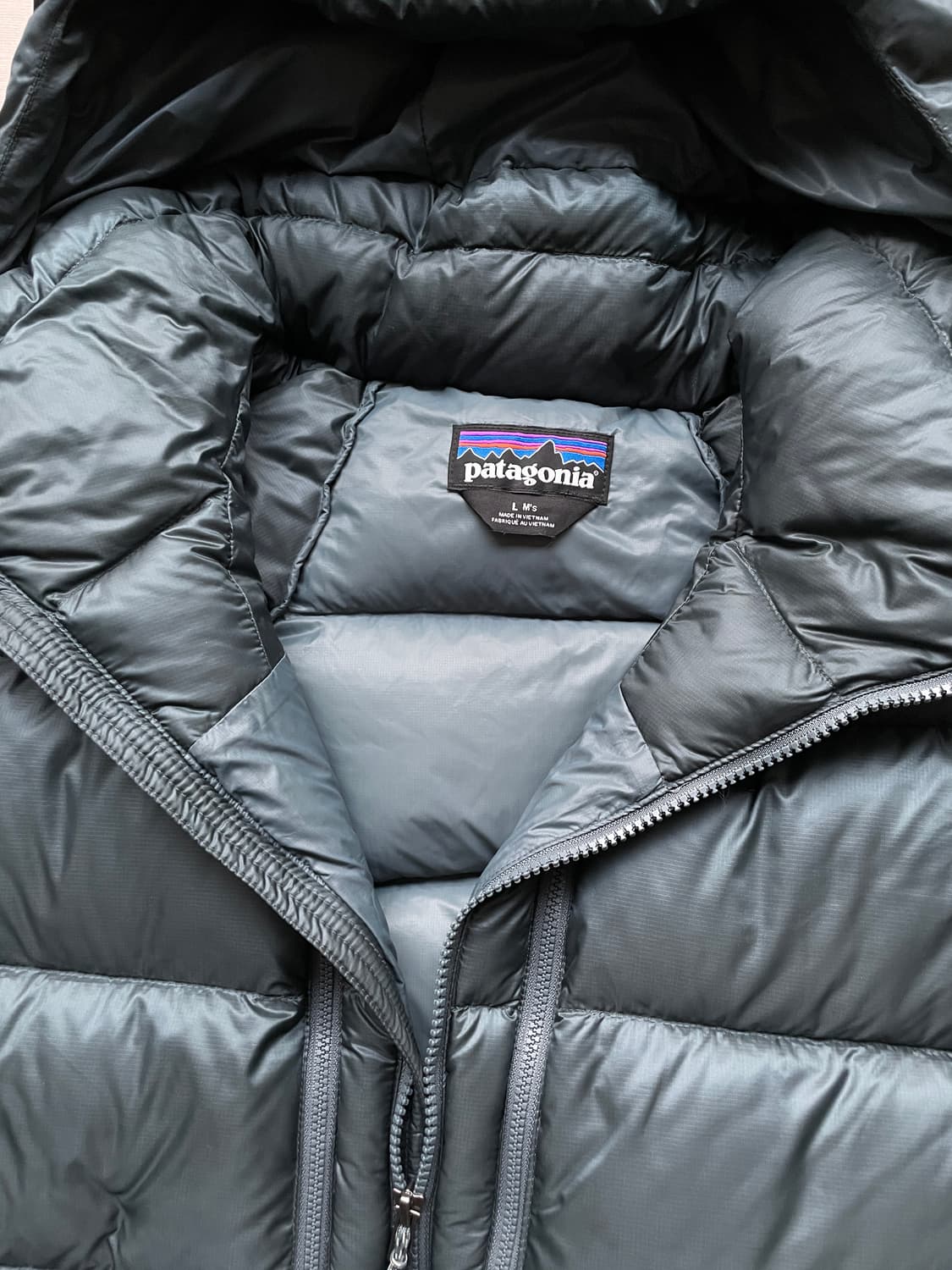 23 파타고니아 피츠로이 누보 그린 다운 자켓 상품이미지5