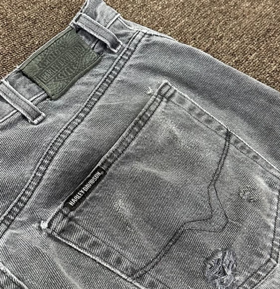 할리 데이비슨 데님 팬츠 상품이미지1