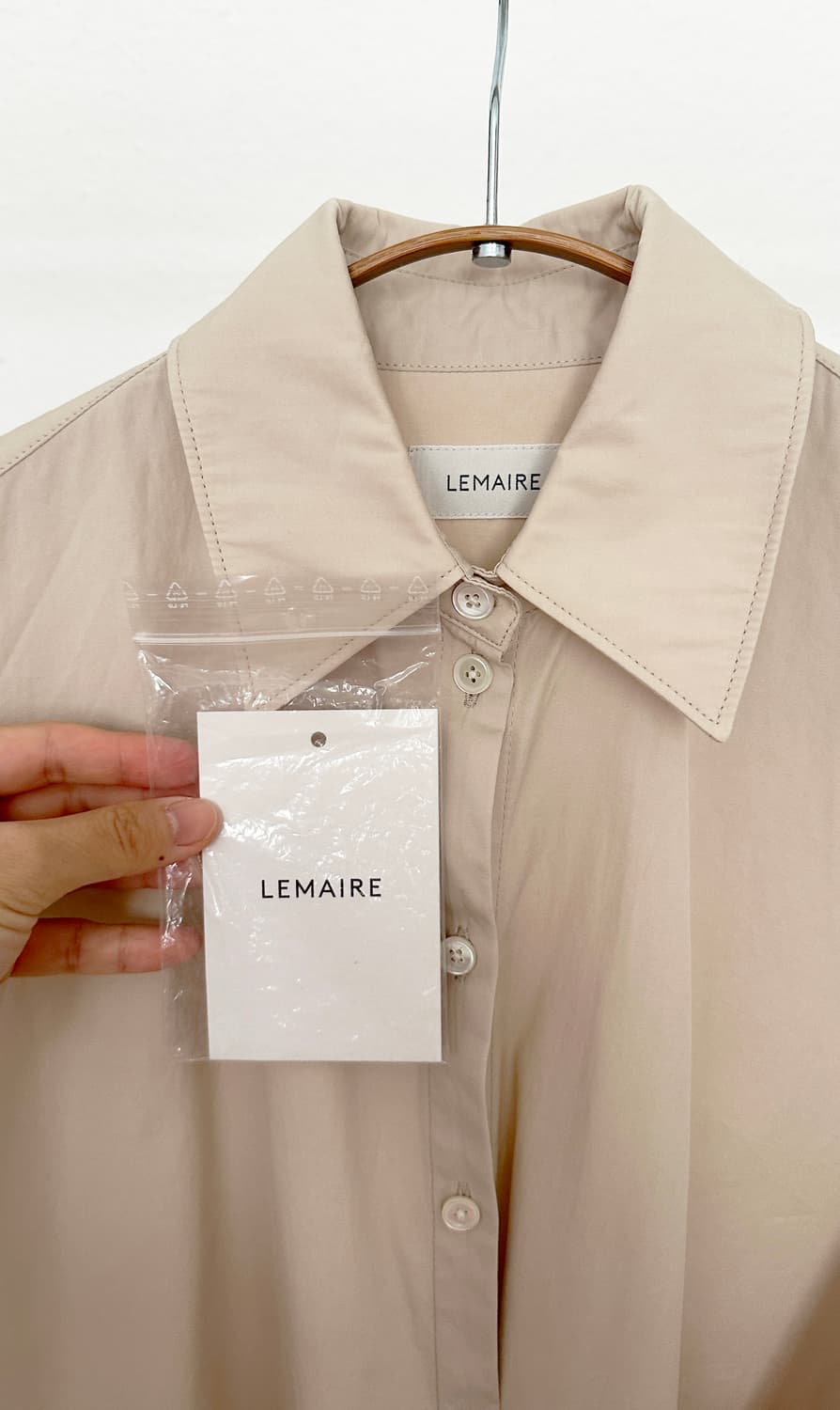 lemaire 트위스트 셔츠 드레스 34 상품이미지9