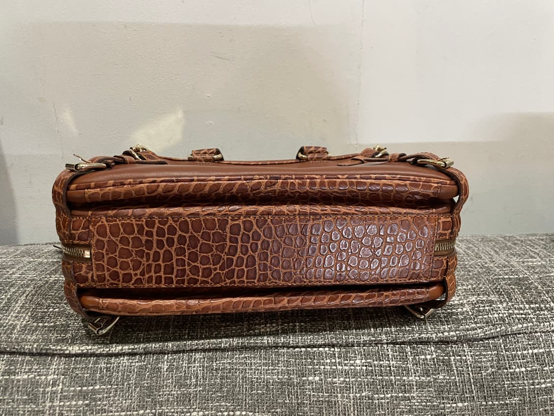 셀린느 악어가죽 트래블 토트백 정품 상품이미지3