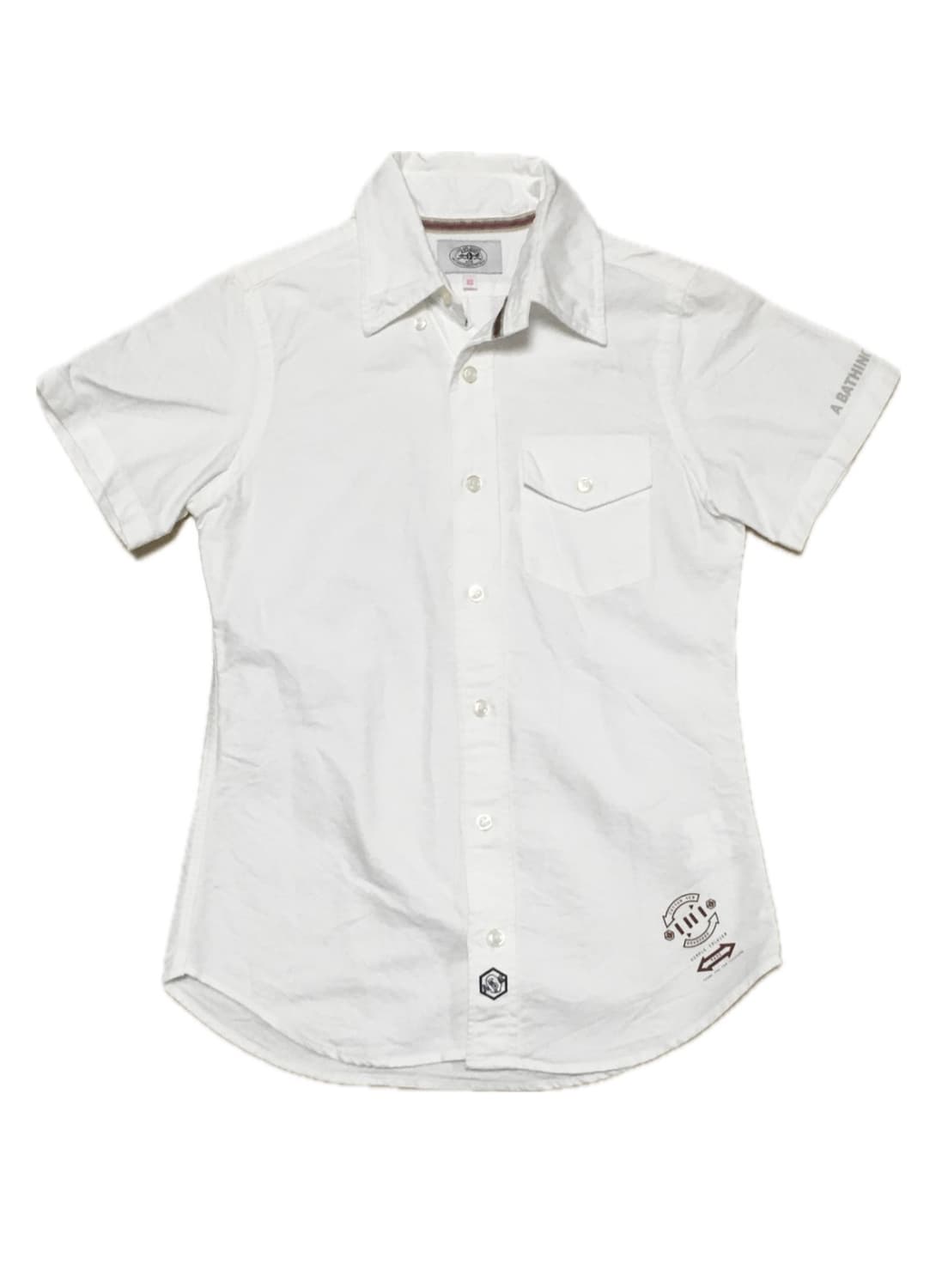 베이프 빈티지 반팔 셔츠 상품이미지1