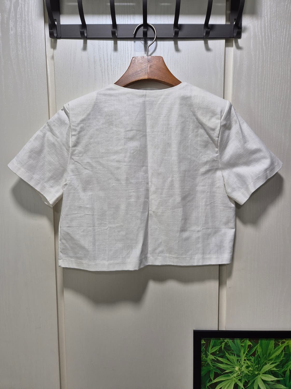 빈티지 화이트 린넨 자켓 상품이미지9